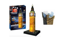Ravensburger 3D-Puzzle Night Edition BIG BEN