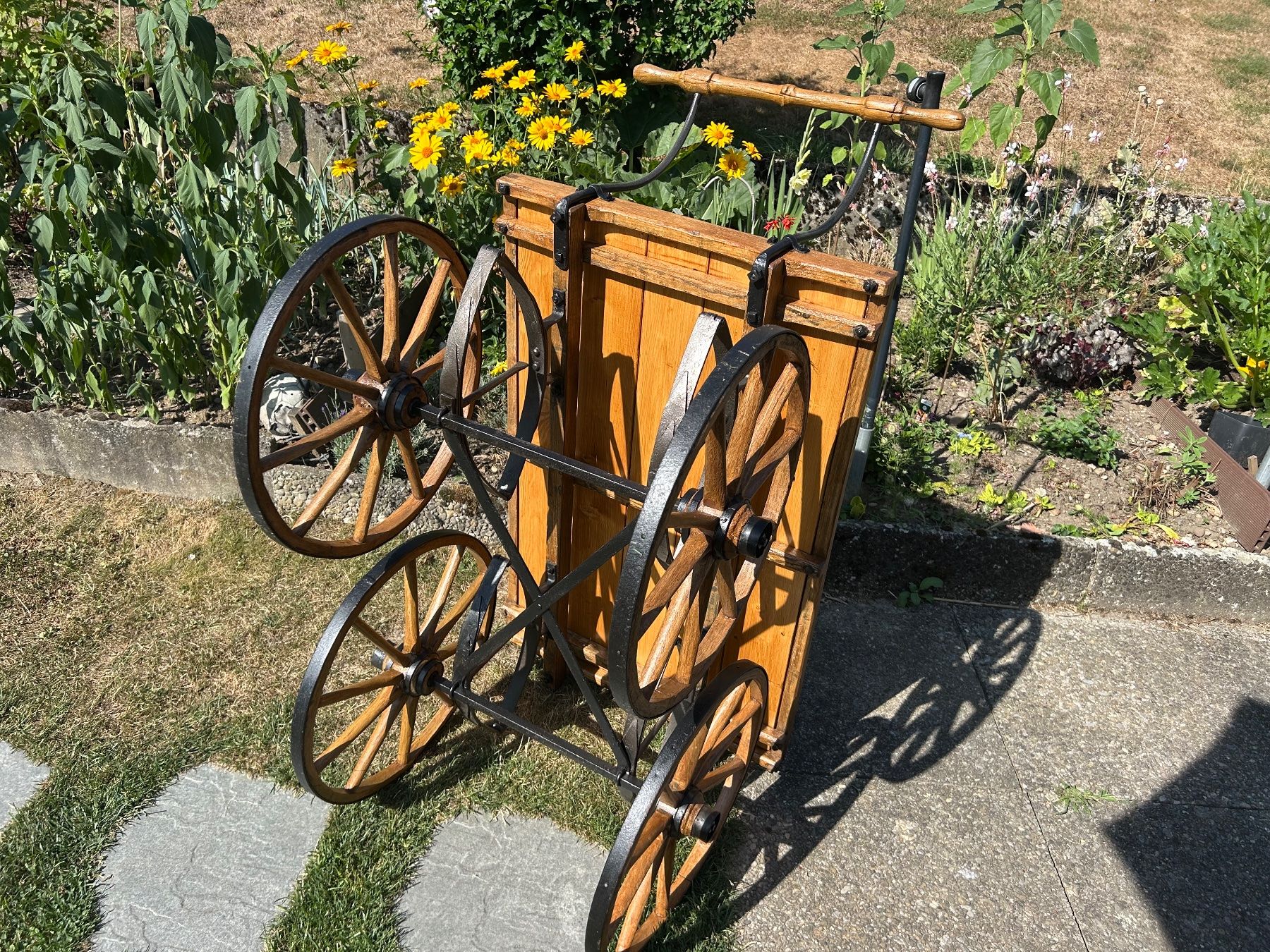 Articles en bois: Wagen Leiterwagen Leiterwägeli – D'occasion à Rorbas par Lul4 4