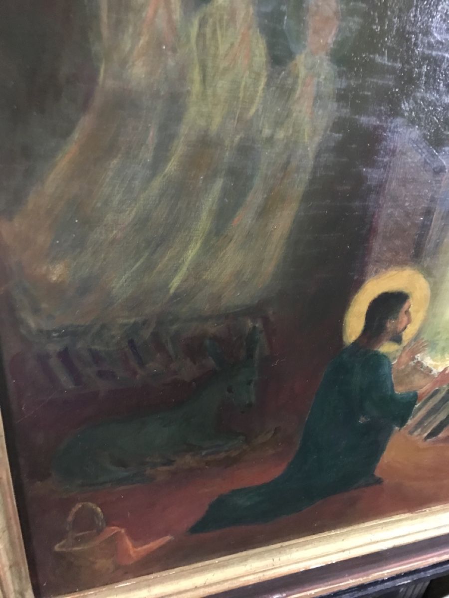 Dipinti: C. R. BUHOLZER  1945 Luzern – Usato da Wolfhalden venduto da SecondAntique 4
