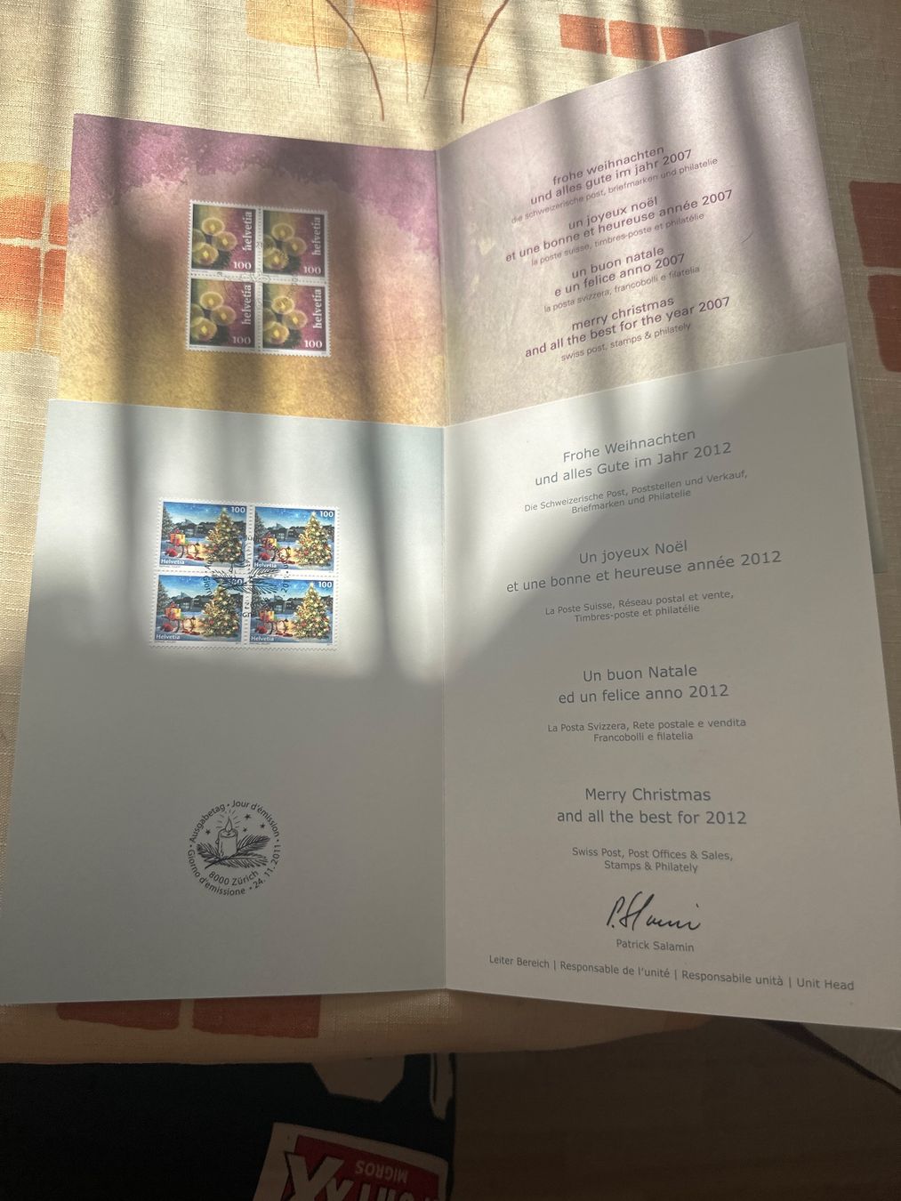 Tutti i francobolli: Briefmarken Weihnachtskarten Sammlung – Nuovo (secondo la descrizione) da Schaffhausen venduto da D-MAC 1
