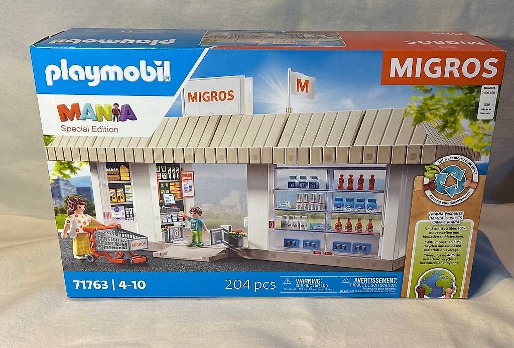 Giocattoli: Playmobil Migros – Usato da Saas Fee venduto da michaberchtold