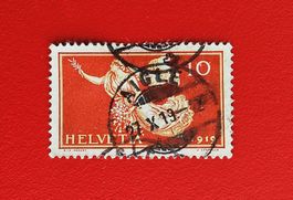 FRIEDENSMARKE PAX ERSTER WK 144 VOLLSTEMPEL AIGLE VAUD 1919