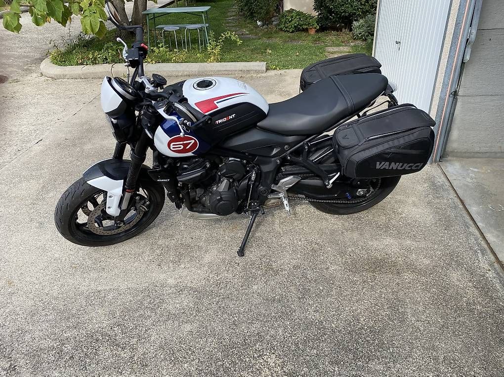 Topcase: Support avec sacoches pour triumph trident 660 – Nuovo e nell'imballaggio originale da Grandvaux venduto da philou81 3