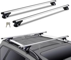 Dachträger Alu Universal 90 kg für erhöhte Seitenschiene