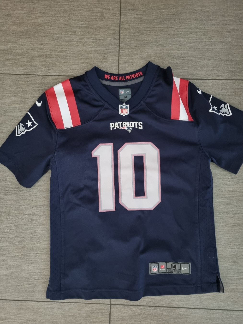 Nike Scarpe, pantaloni & magliette da ginnastica: NFL Patriots jersey boy's M – Usato da Bottmingen venduto da alenov