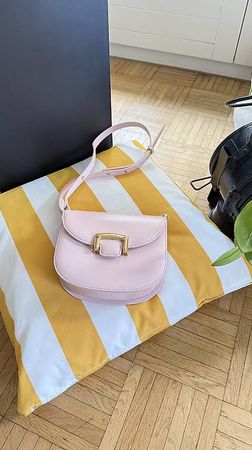 LA FESTIN Lederhandtasche rosa 