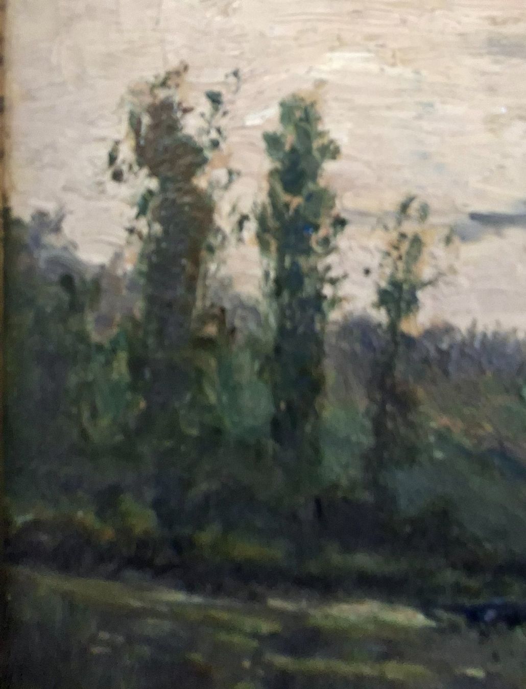 Dipinti: Etinehem, Frankreich, Ölbild, Fluss- oder Seelandschaft – Usato da St. Gallen venduto da BlauesKreuzSG-App 7