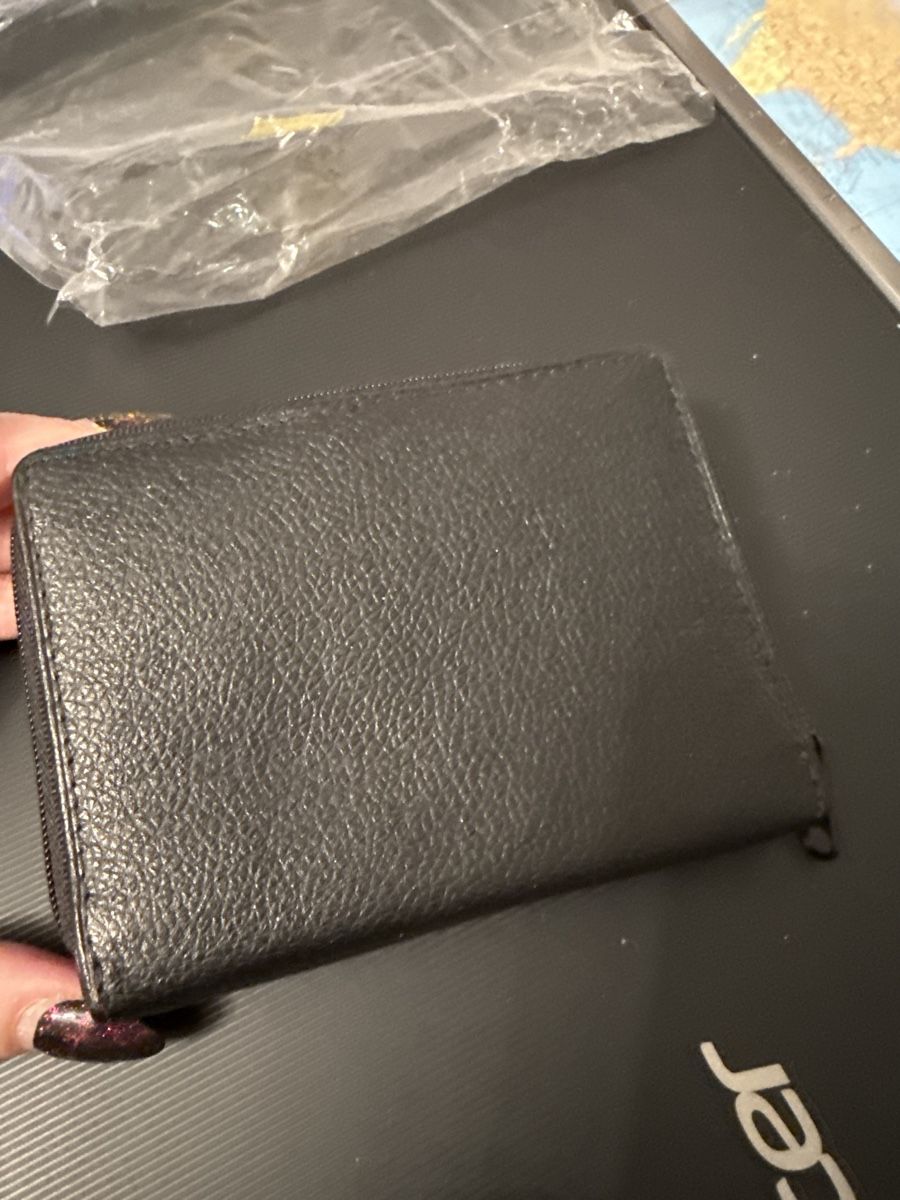 Portamonete: NEU**PORTEMONNAIE ECHTLEDER SCHWARZ**TOP GESCHENK*** – Nuovo e nell'imballaggio originale da Zürich venduto da Ceca52 2