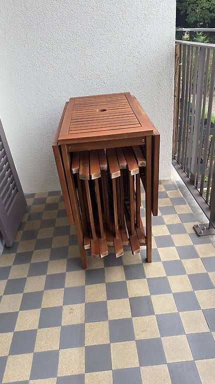 Tischset: Table de jardin pliable avec 4 chaises – Gebraucht aus Bernex von Pauline.sch 2