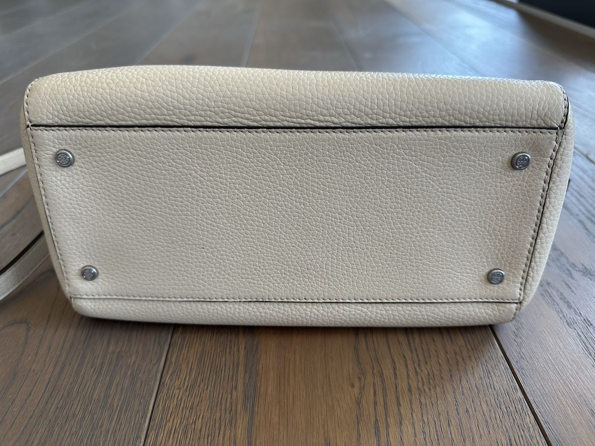 Tory Burch Borse da donna: Tory Burch Handtasche Leder Creme – Usato da Zürich venduto da sayoko 5