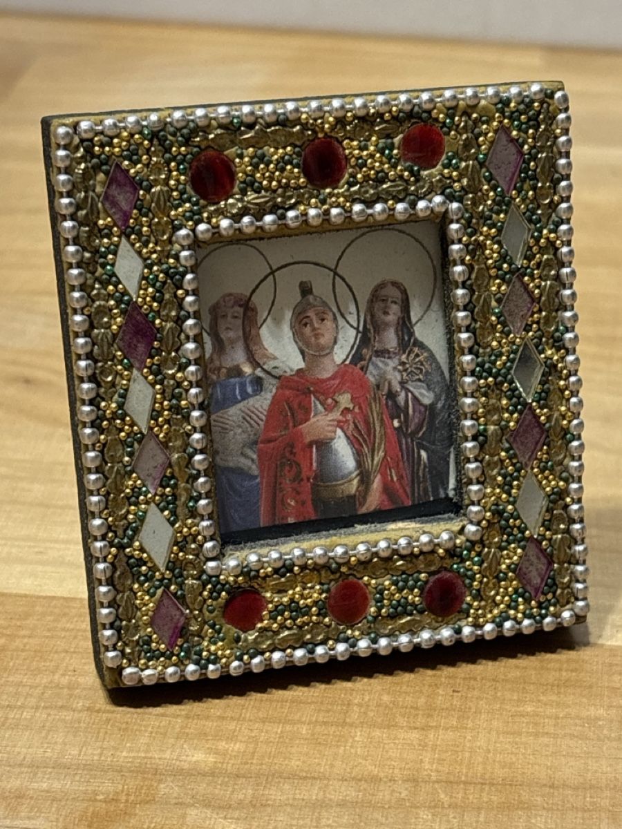 Foto & Immagini: Kleines Heiligen Bild mit Rahmen – Usato da Rümlang venduto da euqinom16 1