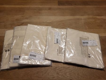 5 Baumwolltaschen zum Bedrucken (3x klein und 2x gross)