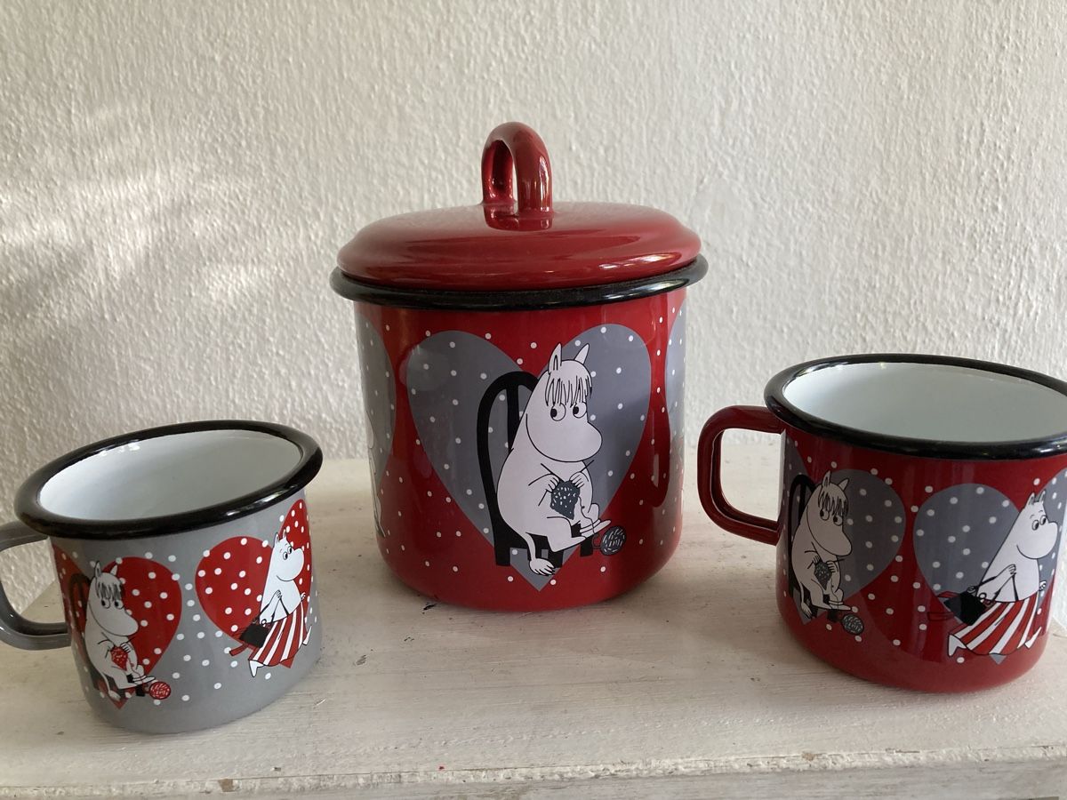 Services de table: Moomin tray, cookie jar, 2 mugs – D'occasion à Winterthur par niemim 6