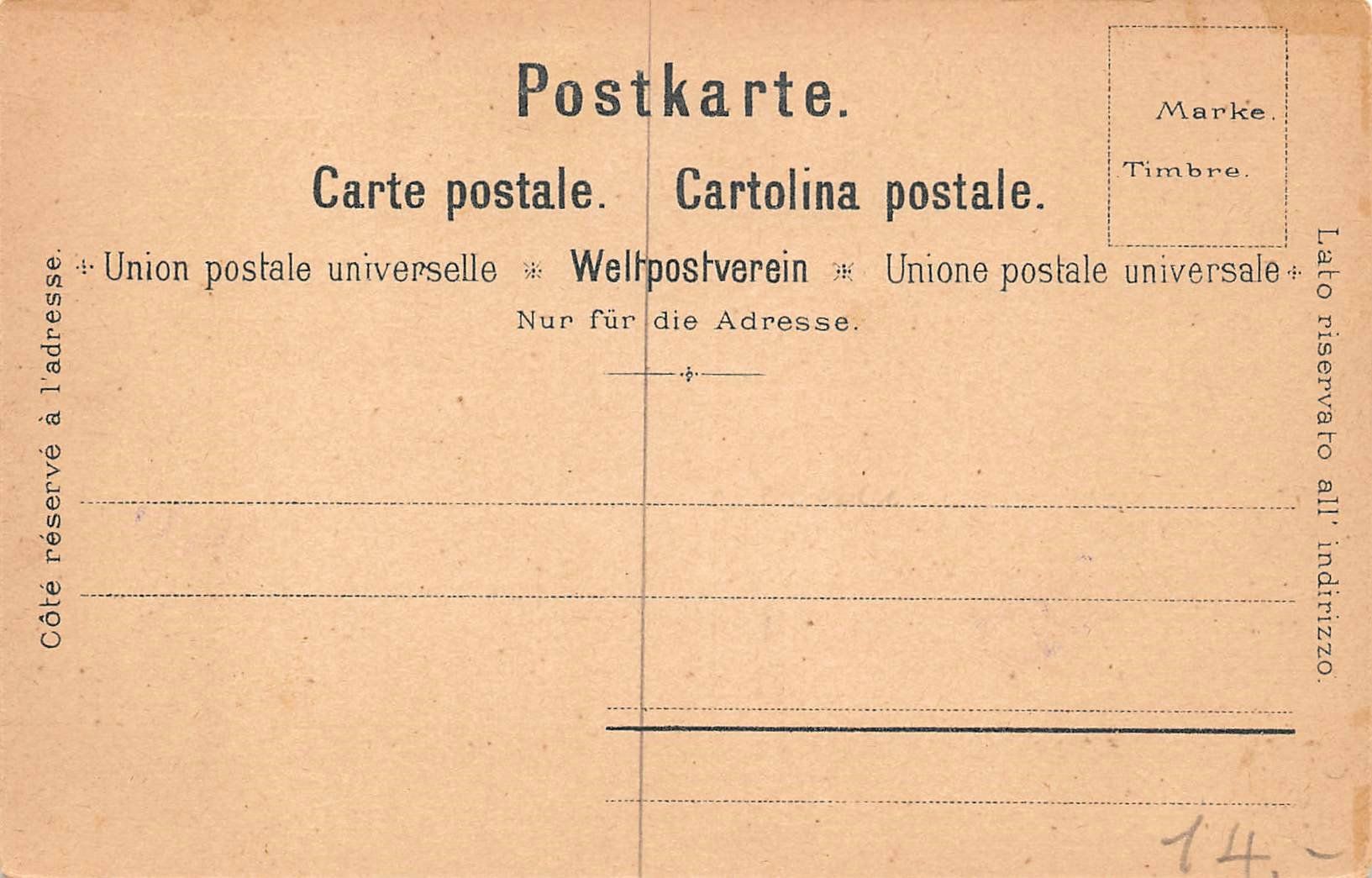 Cartoline postali: Interlaken – Usato da Ottikon b.Kemptth. venduto da Neptun1974 1