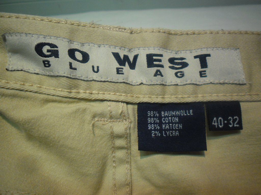 Pantaloni: Hose 40-32 , Go West , Baumwolle – Nuovo (secondo la descrizione) da Büren SO venduto da omsa 3