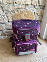 Schulranzen Step by Step Einhorn Sterne lila