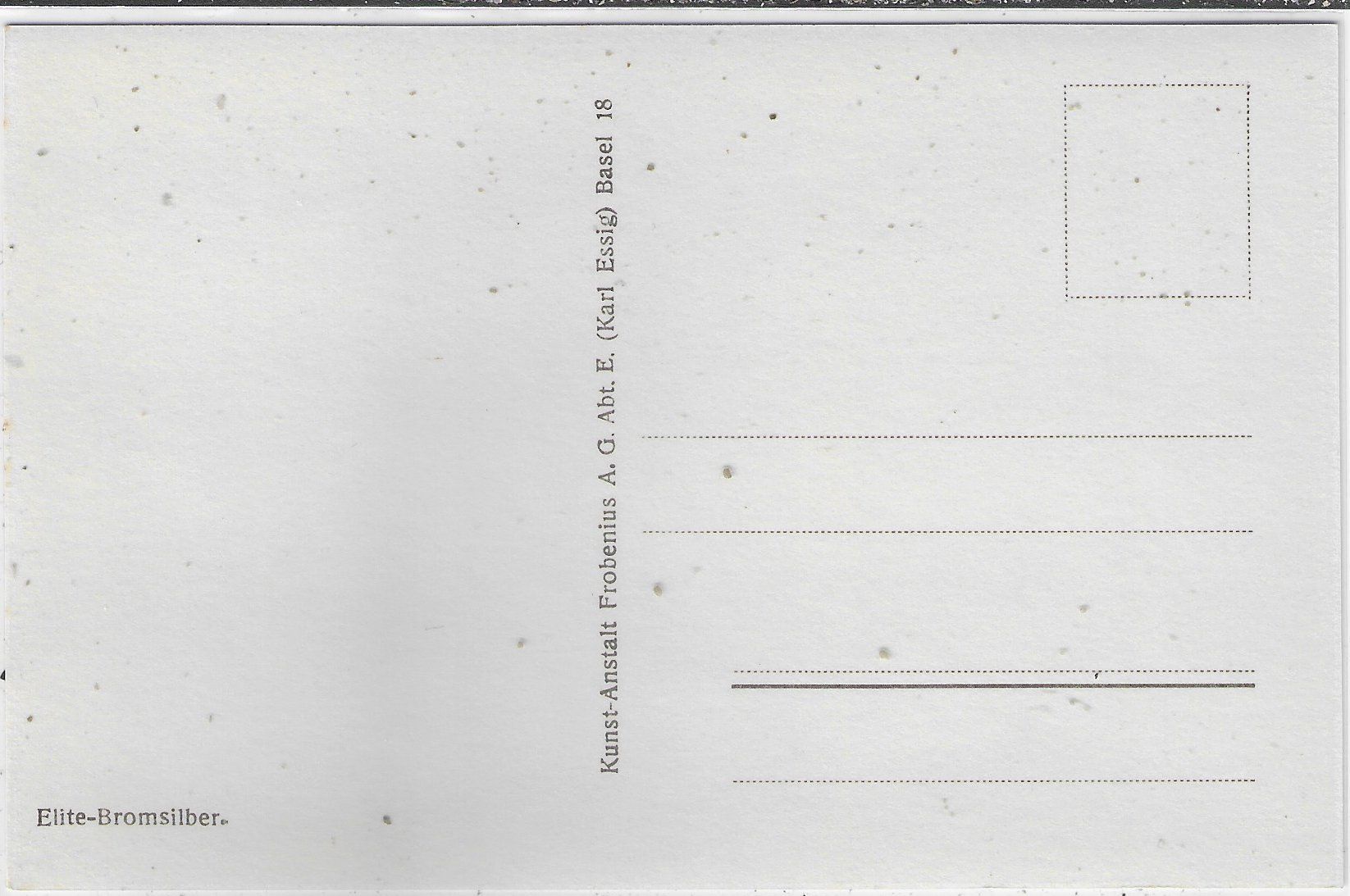 Cartoline postali: Brunnen - Hotel Metropol – Usato da Ettingen venduto da Kartenplanet 1