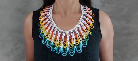 Superbe collier artisanal
