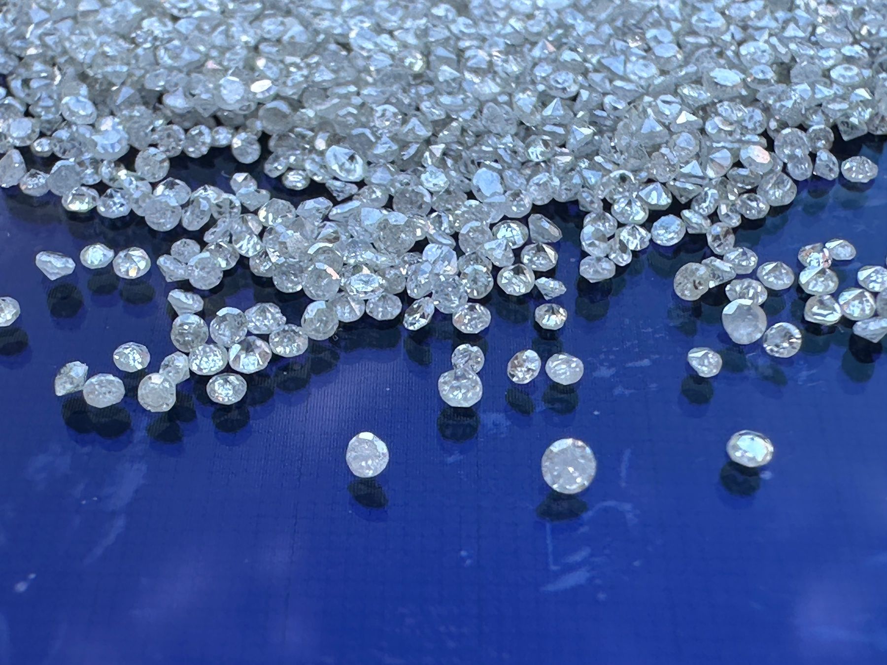 Pietre preziose: 20 St. Single-Cut Diamant-Pointer echte Naturdiamant 1 mm – Nuovo (secondo la descrizione) da Langenthal venduto da Seelenfreunde 3