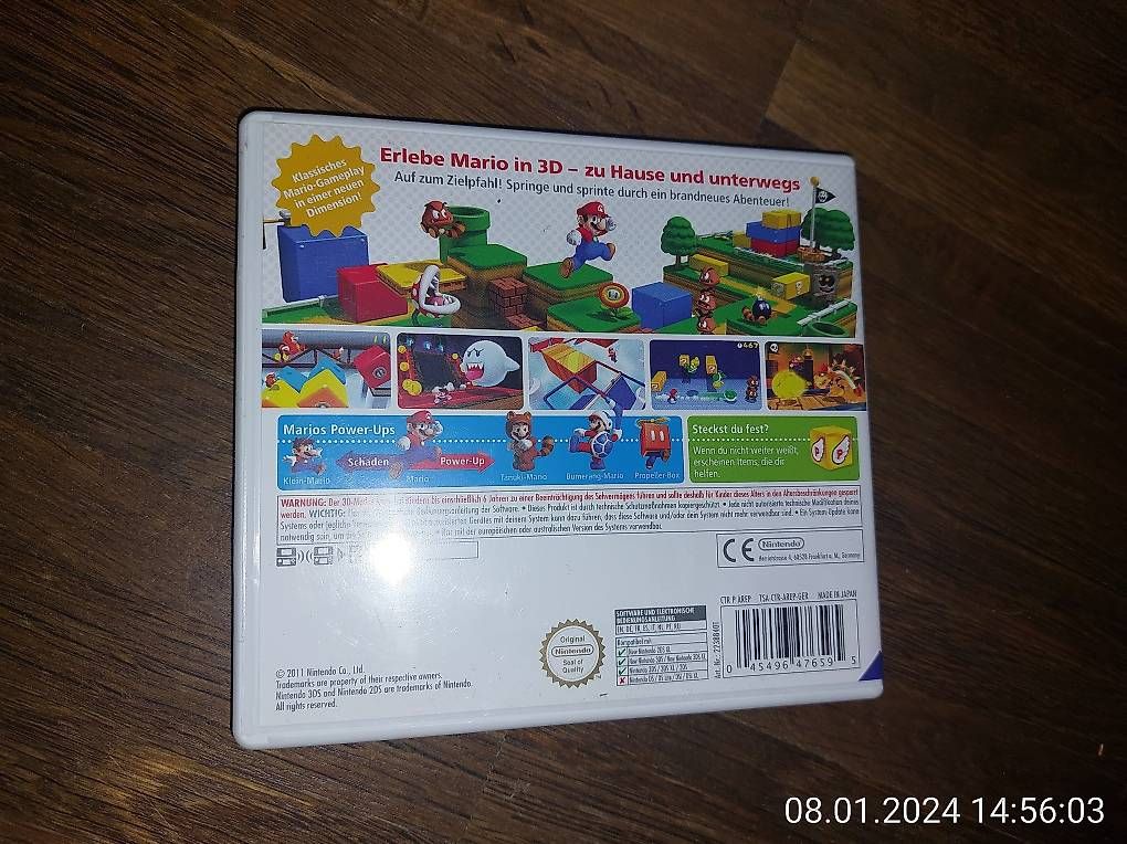Giochi: Super Mario 3 D Land Nintendo 3DS – Usato da Bäch SZ venduto da Retroandy 1