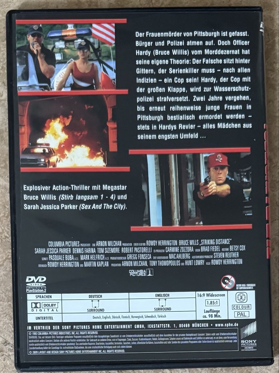 Tutti i DVDs: TÖDLICHE NÄHE  – Nuovo (secondo la descrizione) da Dietikon venduto da AndreaSch01 1