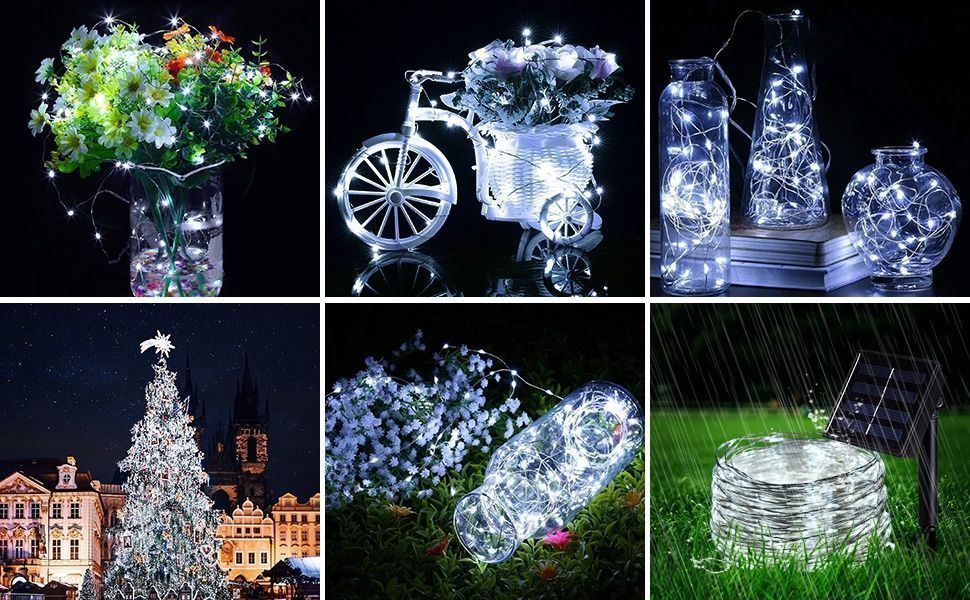Ghirlande e barre luminose: 30m LED Solar Lichterkette Outdoor – Nuovo e nell'imballaggio originale da Eglisau venduto da SubSonicx 2
