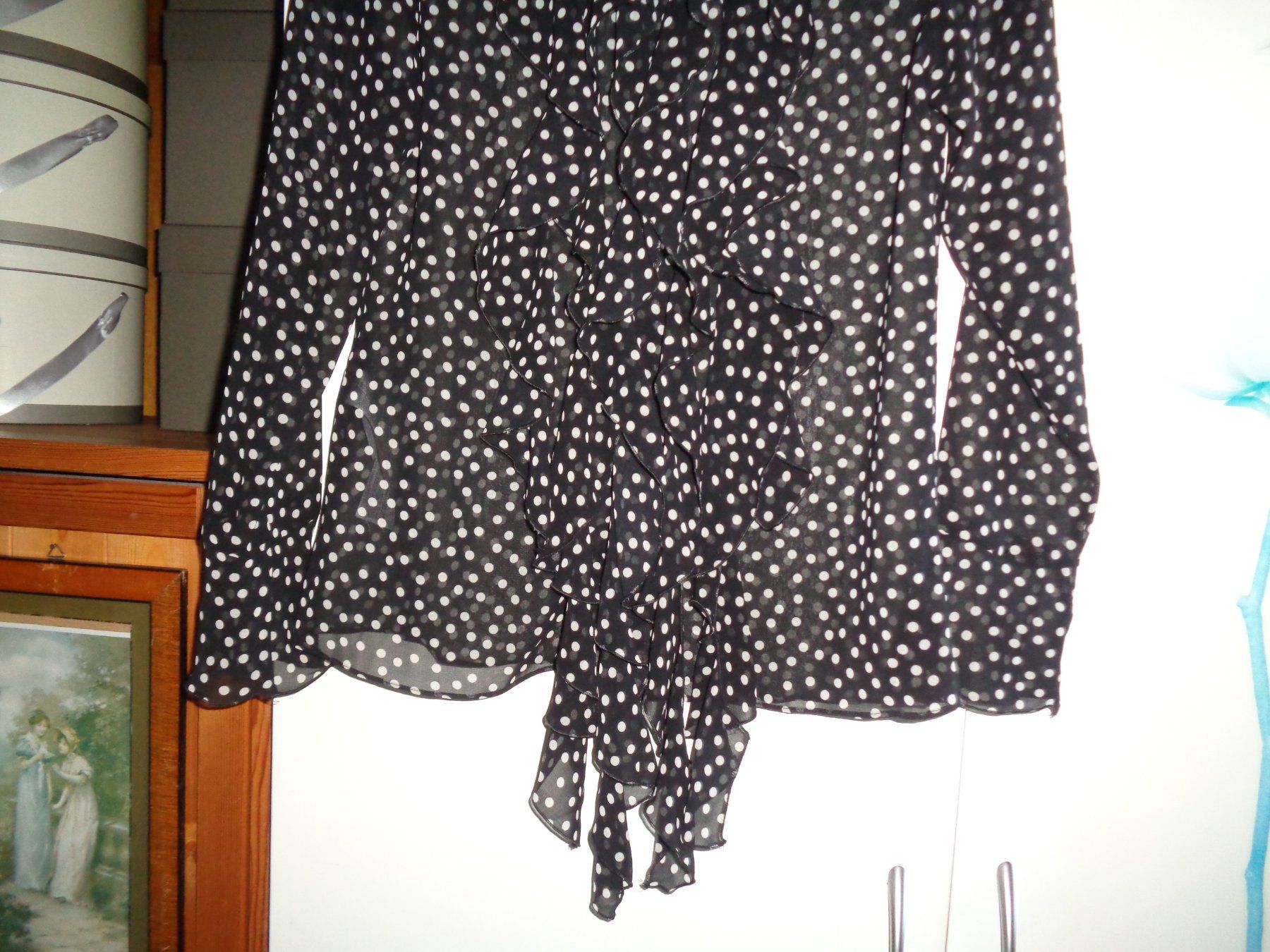 Camicette: *** Hübsche leichte Punkte Bluse *** / Details vorne – Usato da Othmarsingen venduto da Leuchtturmlady 5