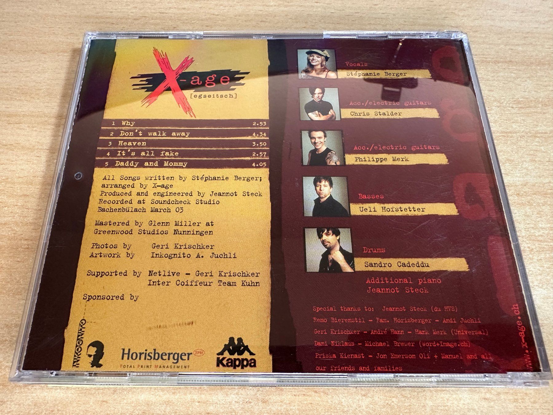 CD: T5 Fontastix - X-Age - Prologue – Usato da Rikon im Tösstal venduto da Alpenmutz 1