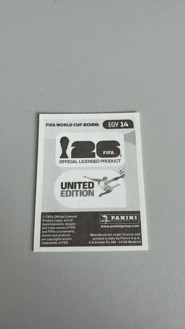 Panini Carte collezionabili: Carte panini 2026 - EGY 14 – Nuovo (secondo la descrizione) da La Neuveville venduto da Ibo2300 1