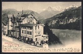 AK Beatenberg, Hotel Waldrand, 1904