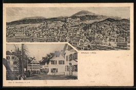 Affoltern a. Albis, Zürichstrasse mit R