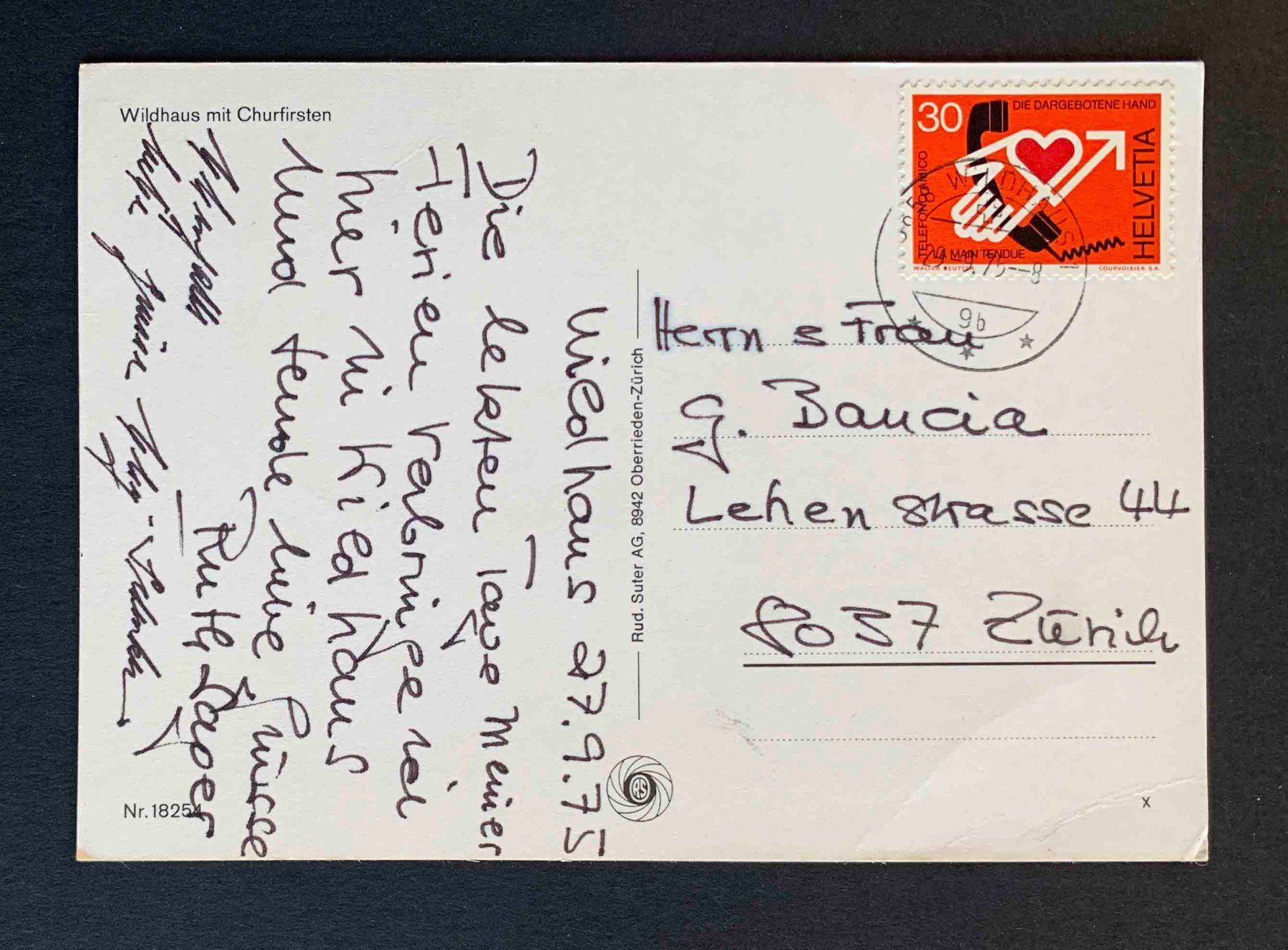 Cartoline postali: AK Wildhaus mit Churfirsten – Usato da Goldau venduto da artelier1 1