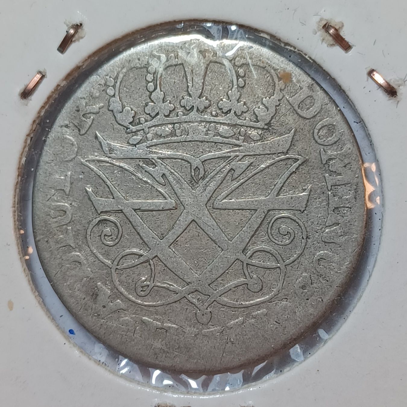 Tutti le monete: 12 Skilling 1718 Dänemark – Usato da Pfäffikon ZH venduto da Welt_Muenzen 1