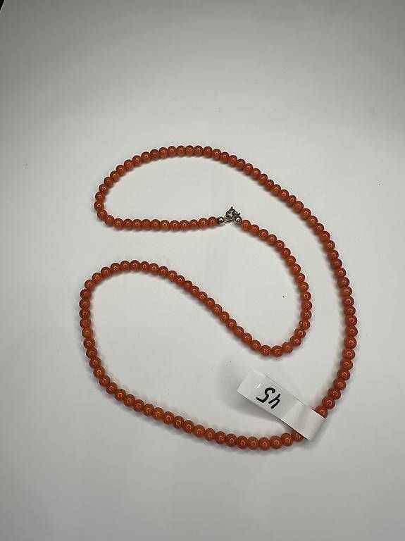 Catenine: Korallenhalskette, 65,5 cm.  – Usato da Küssnacht am Rigi venduto da mis_skz5 2