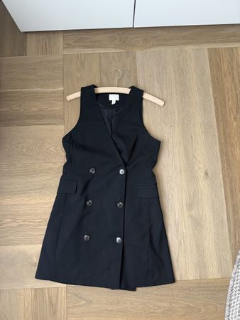 H&M Kleid schwarz S, Neu