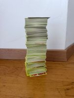 Stapel Sammelkarten panini bilder wm 2026