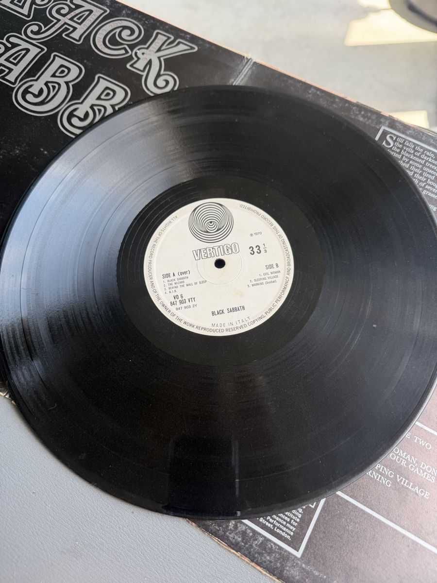 Schallplatten: Black sabbath vertigo – Gebraucht aus Genève von wwo_mx7t 3