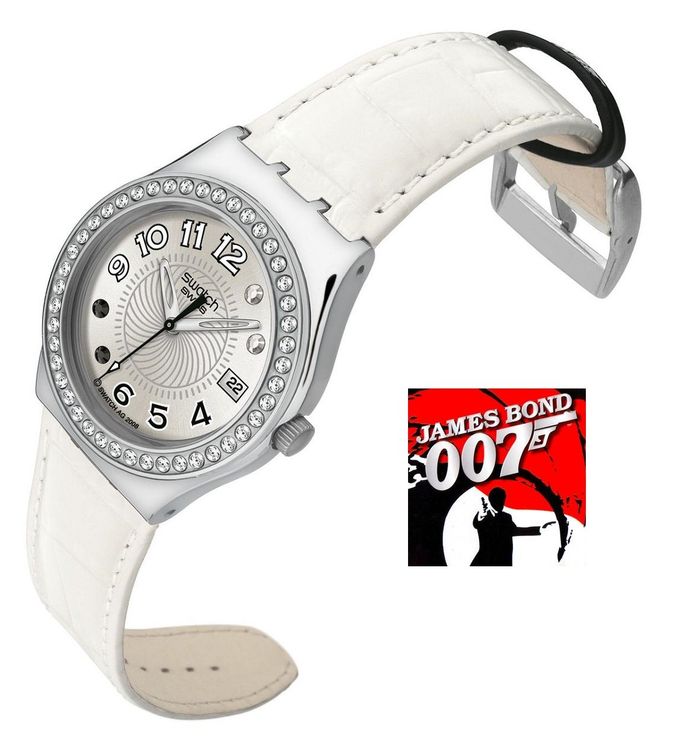 Swatch Montres: Swatch 007 WINT + KIDD / DIAMONDS ARE FOREVER - ungetragen – Neuf avec emballage d'origine à Wettswil par rotonda 3