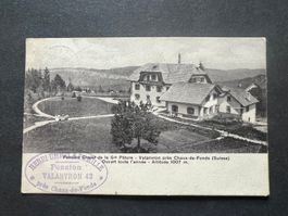 AK 1914 La Chaux-de-Fonds Pension Valanvron gelaufen (G3627)