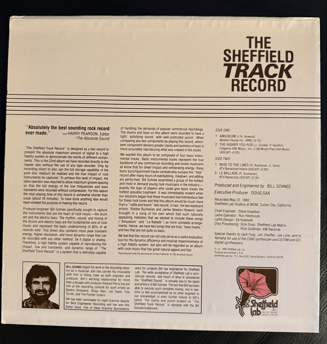Dischi in vinile: The Sheffield Track Record | Direct Disc Recording | 1982 – Usato da Goldach venduto da Donpancho 1