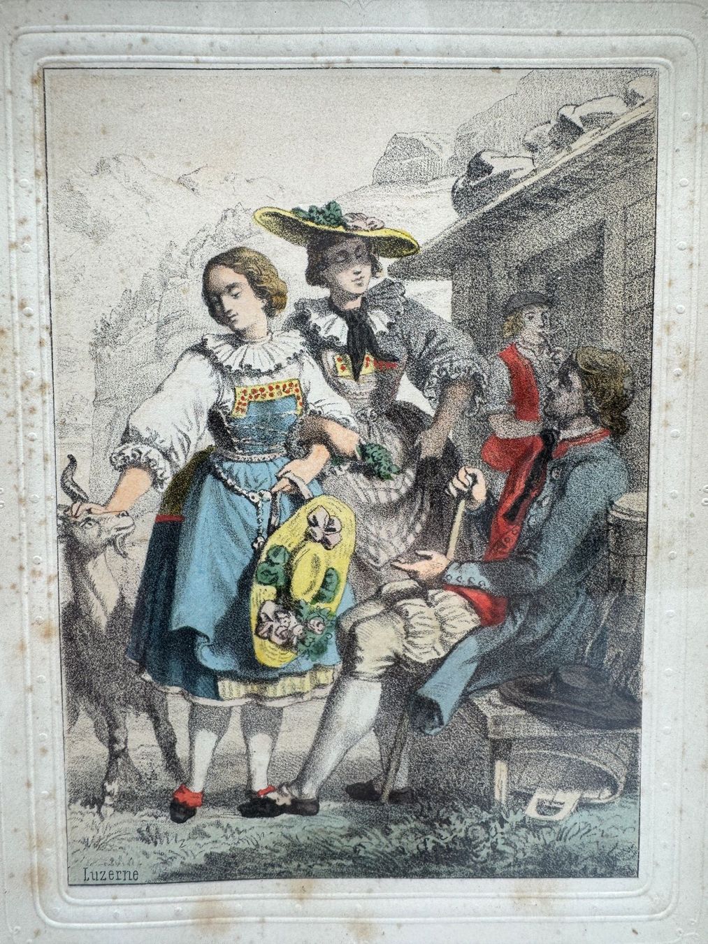 Poster & Bilder: Trachtenbild – Gebraucht aus Sachseln von BONATI01 2