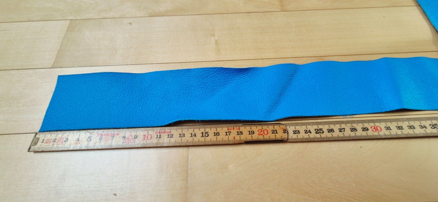 Tessuti: Leder hellblau (echtes Nappa Rindsleder)  hellblau – Nuovo e nell'imballaggio originale da Menziken venduto da Zyropa 1