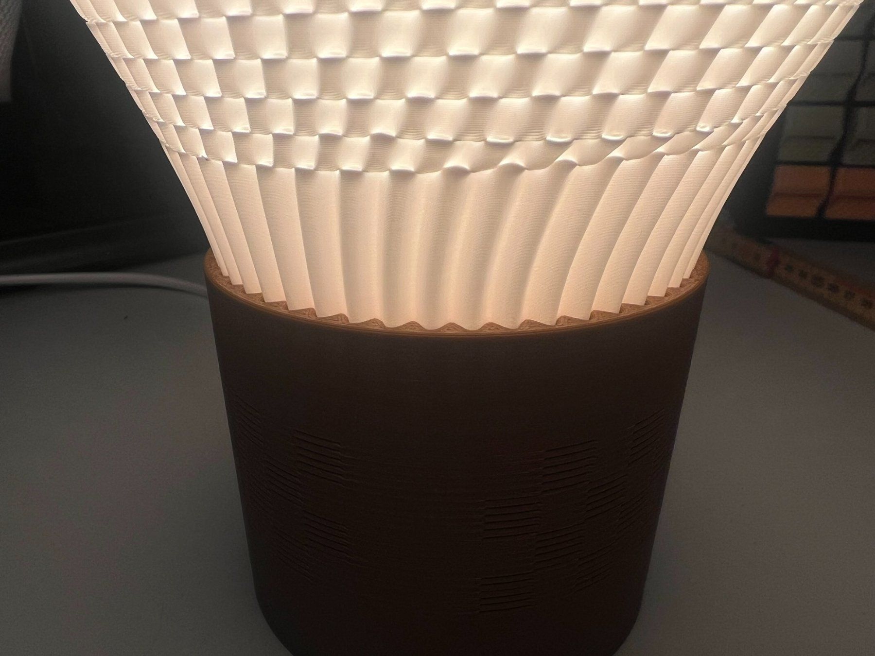 Lampade: Standleuchte "Woven Light "ca. 31 cm hoch – Nuovo (secondo la descrizione) da Tenniken venduto da Dom2011 3