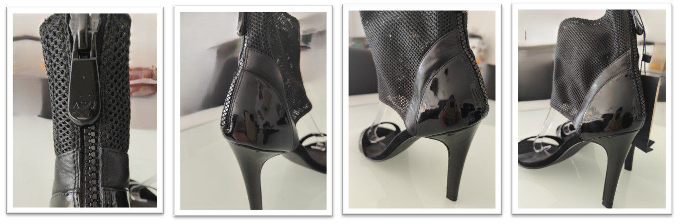 Armani Scarpe da donna: Armani Jeans Sandalen Gr. 39 / 10cm Absatz – Nuovo (secondo la descrizione) da Rancate venduto da Solo_cose_belle 8