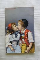 Appenzeller Trachten-Kinder, Kuss, sennisch, 1925