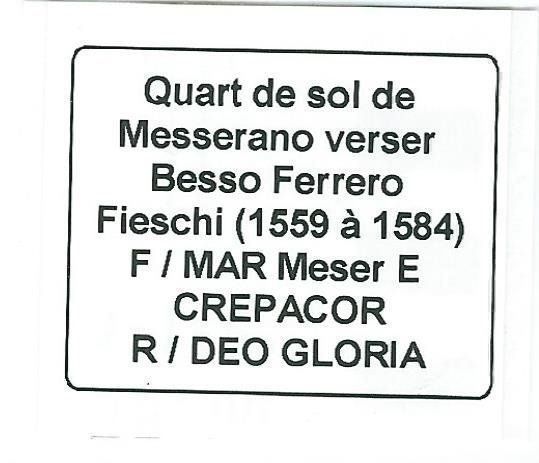 Tutti le monete: Quart de sol de messerano verser – Usato da Neuchâtel venduto da pasprie 2