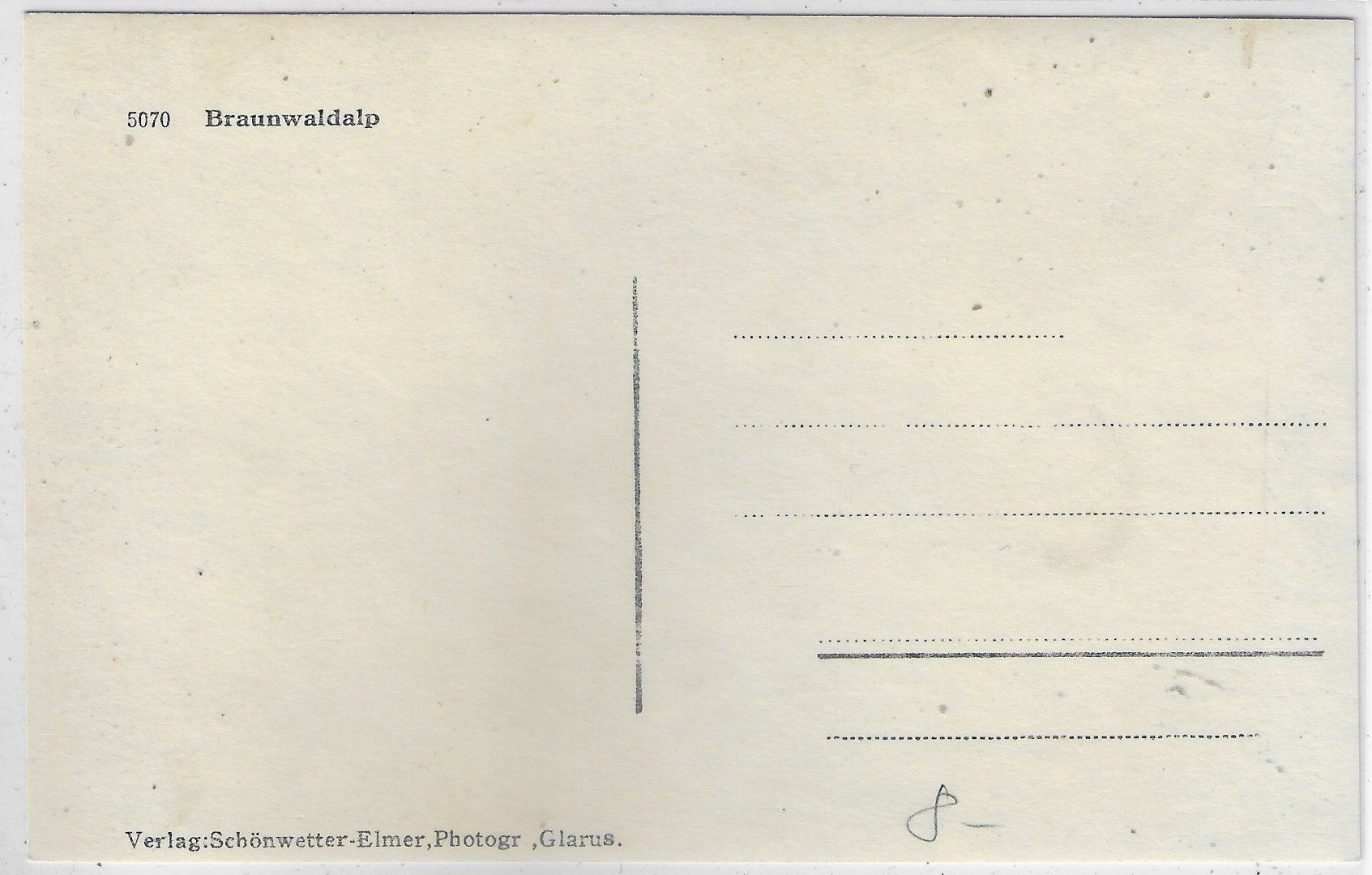 Cartes postales: Braunwaldalp - Senn mit Rinder – D'occasion à Ettingen par Kartenplanet 1