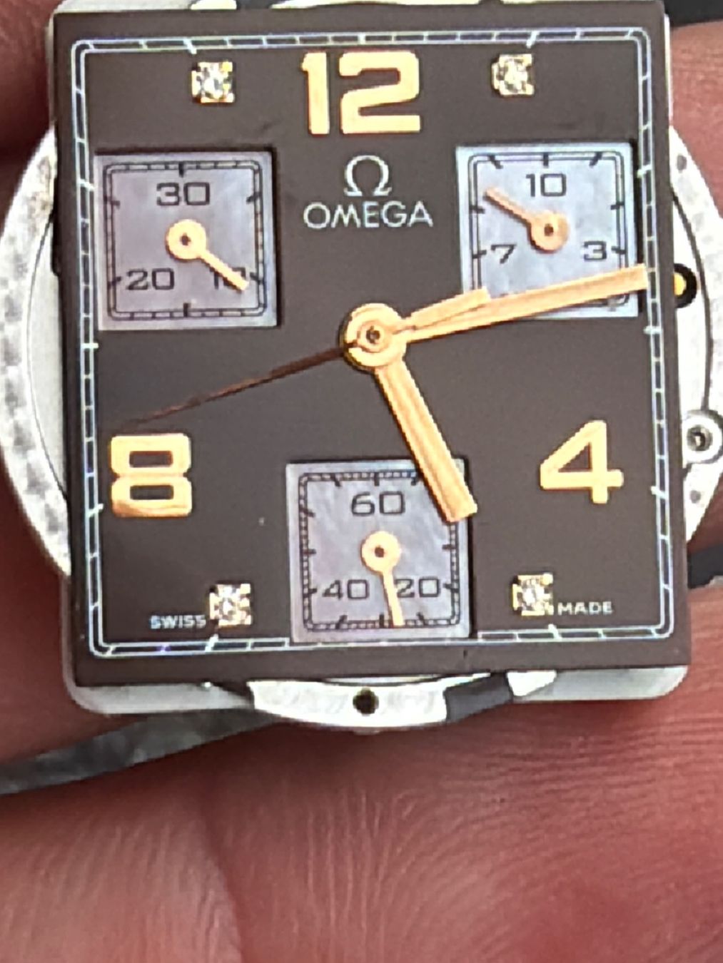 Omega Orologi: Omega werk mit Box – Difettoso da Schlieren venduto da Luxury.Time 6