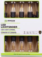 LED Lichterkette /10 Lampen auf 7m Läng /IP44 / 230V. Aktion