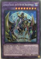 YuGiOh Dunkler Magier, der Ritter der Drachenmagie | SCR EN